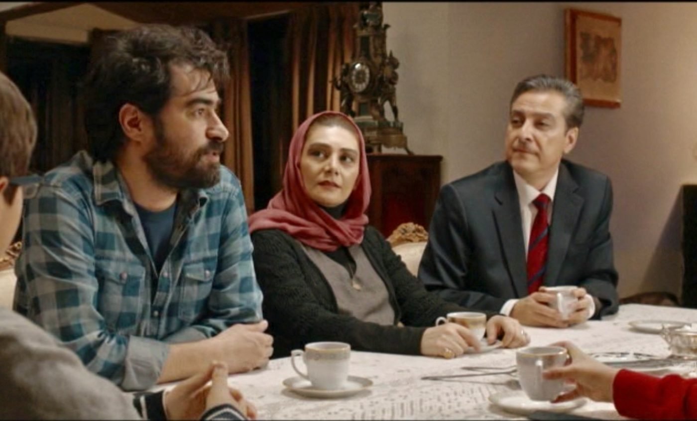 Kamshad Kooshan with Shahab Hosseini and Hengameh Ghaziani in My Brother Khosro